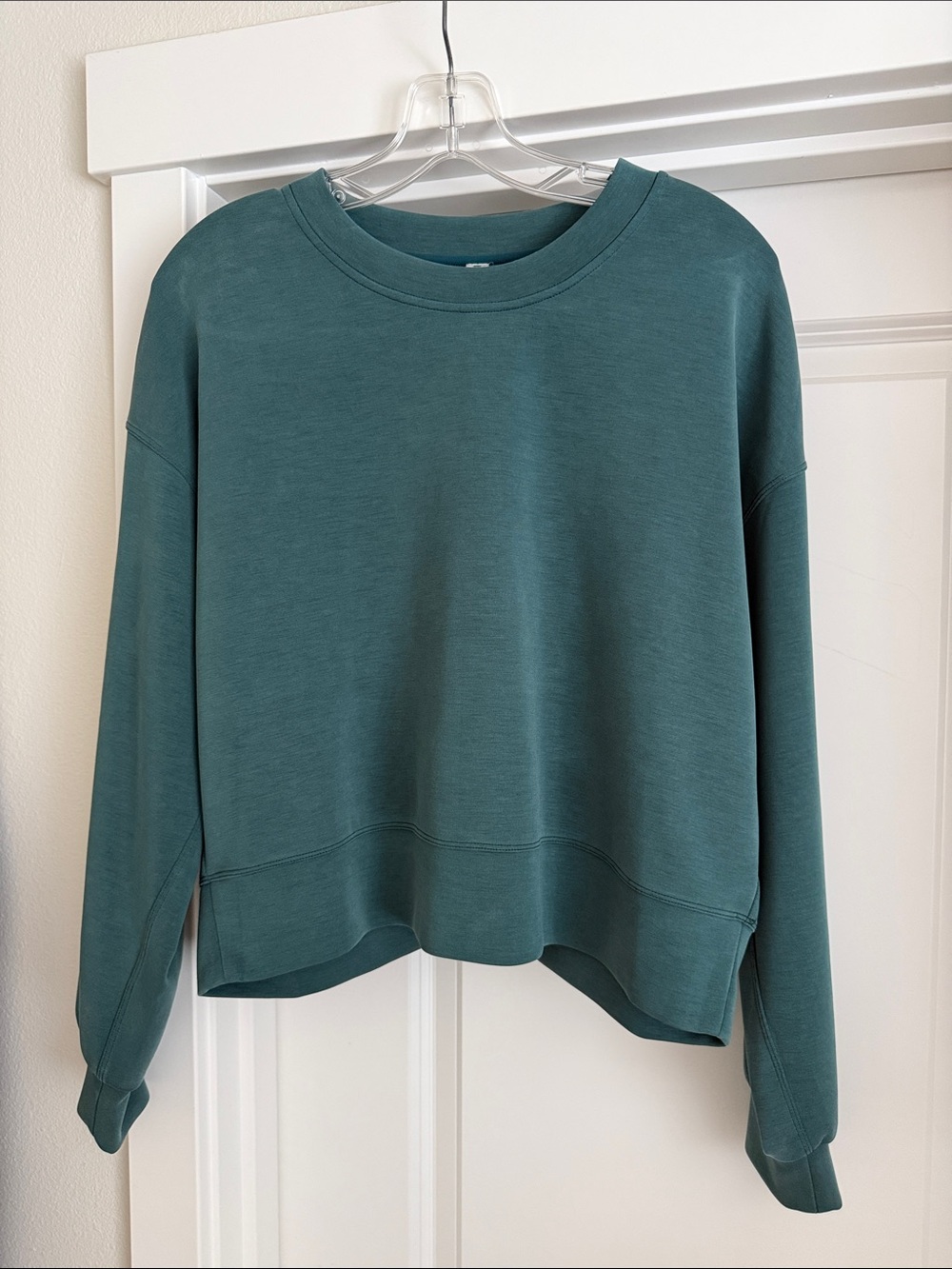 lululemon athletica Teal Green Crewneck Sweatshirt